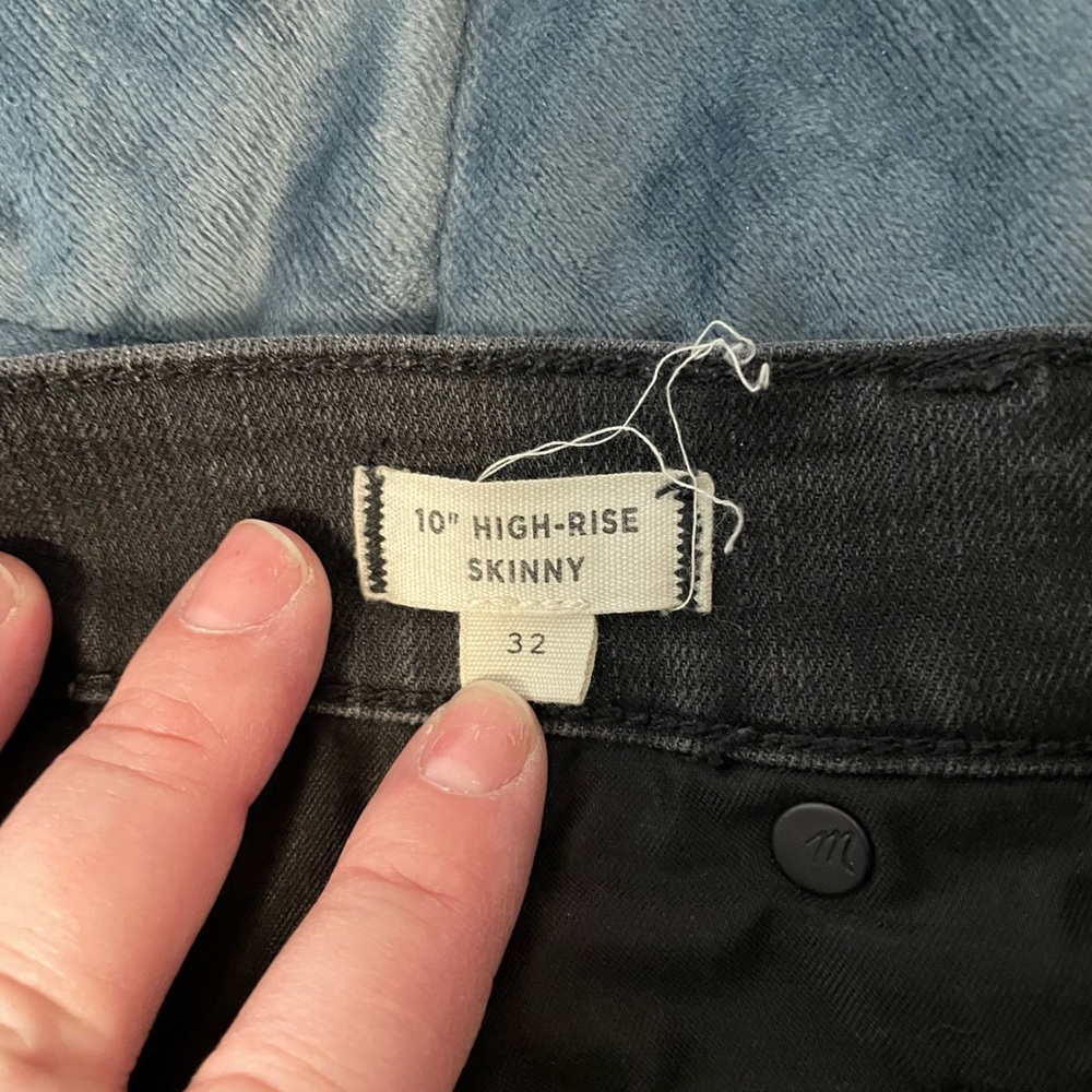 Madewell High Rise Skinny Jeans